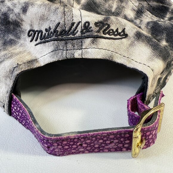 Mitchell & Ness Los Angeles Lakers Script Hat Hardwood Classics Tie Dye - Picture 5 of 12